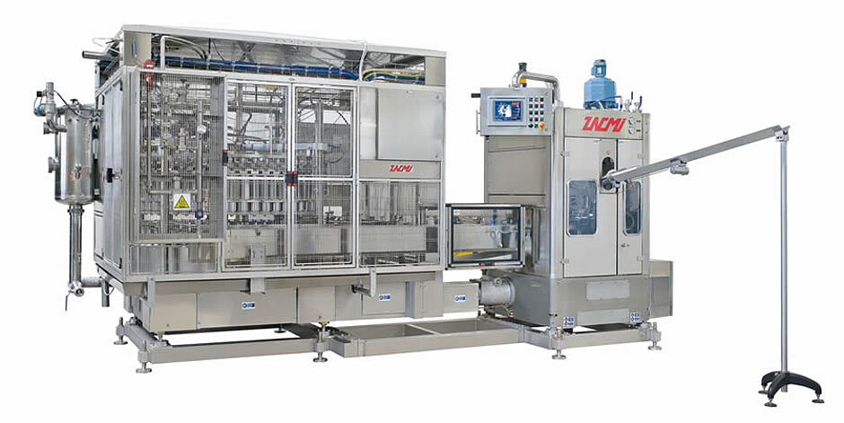 ZACMI Vacuum Filler with Can seamer